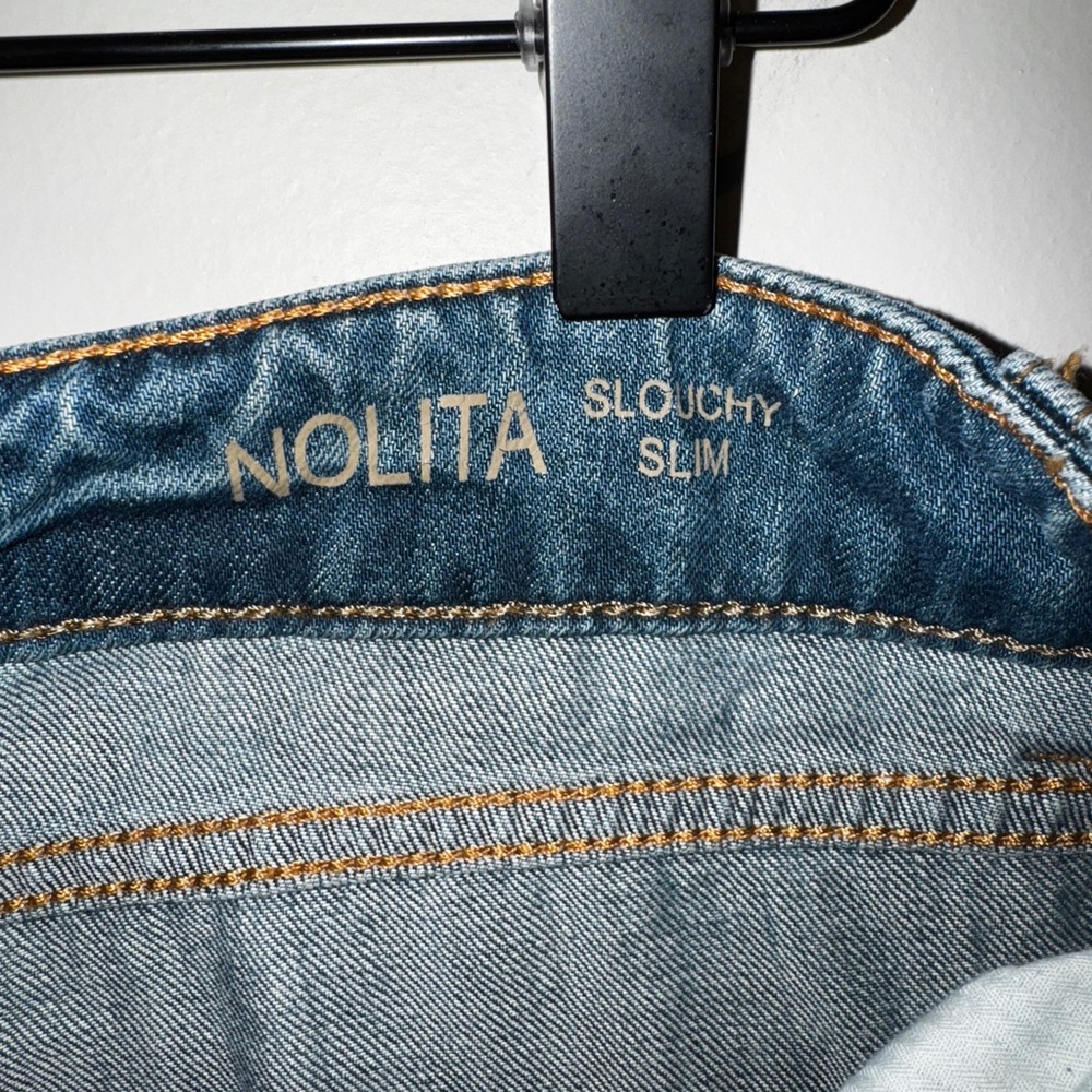 DL1961 Women's Distressed Nolita Slouchy Slim Jeans 28‎ - Picture 3 of 12